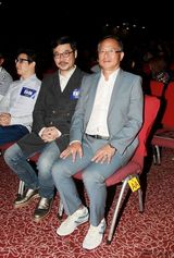 组图：《盲探》香港首映 黄金阵容全勤捐款80万