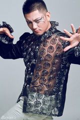 组图：彭博变妖冶王子另类形象宣传《河2》