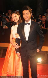 组图：冯绍峰倪妮情侣档现身 羞涩接吻