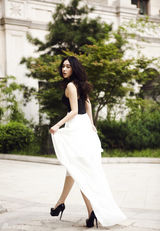 组图：阚清子时尚街拍御姐范十足