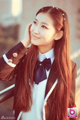 组图：美少女团体AK98穿水手服拍代言写真