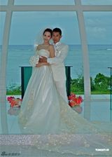 组图：郭羡妮婚纱照曝光 嫁武指朱少杰期待造人