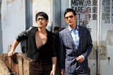 组图：邱心志何明翰联袂拍写真 帅气型男各秀魅力