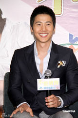 幻灯图：李尚禹抵台宣传 入戏太深称对女生没感觉