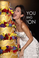 高清图：歌手黄湘怡百万浪漫婚礼 林依晨郑元畅道贺