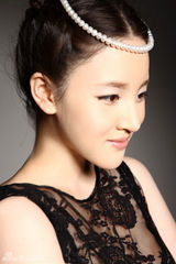 组图：刘筱筱转型珍珠少女 高贵写真星味十足 