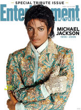 幻灯图集：《Entertainment》杂志推出四款纪念杰克逊封面