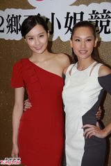 组图：王祖蓝阮兆祥女装录节目 陈法拉徐子珊助阵