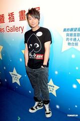 高清组图：孙耀威刘心悠出席愿望故事暨画展开幕礼