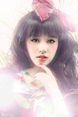 组图：阚清子百变时尚大片 穿越时空的灵动美女