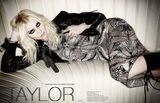 组图：绯闻女孩泰勒华丽写真 烟熏魅惑摇滚范