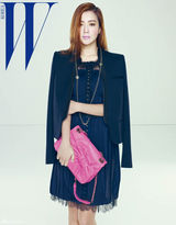 高清组图：韩星金喜善时尚写真春装亮眼神情冷艳