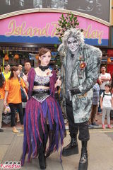 组图：陈静街头跳性感版《江南style》