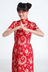 高清组图：李欣汝新年开门红 甜美贺岁送祝福