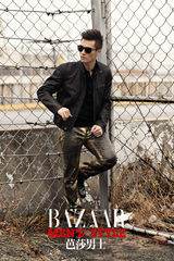 组图：郑凯变身时尚型男酷劲十足