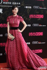 组图：张雨绮红裙明艳 高圆圆清新倪妮妩媚