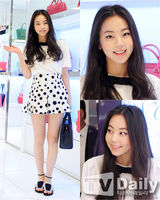 组图：Wonder Girls昭熙俏皮短裤秀美腿