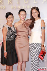 组图：刘嘉玲进军香港餐饮业 圈中友人前来捧场