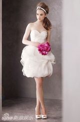 组图：Vera Wang婚纱2012系列 浪漫白色VS甜美粉色
