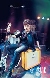 组图：歌手邓宁摇滚勇士宣传照出炉