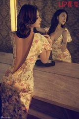 幻灯图：国民校花孙文婷拍写真 “夜上海”为爱私奔