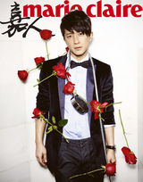 高清组图：韩庚《嘉人》大片 玫瑰香槟演绎完美情人