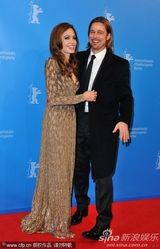 组图：《血与蜜之地》柏林首映 皮特为朱莉撑场