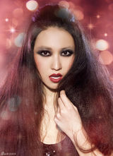 高清图：宁丹琳拍另类大片 化身少女与狐仙