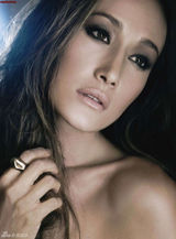 高清图：Maggie Q登《君子》杂志释放性感风情