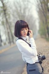 阿悄复古写真 变身老上海女记者