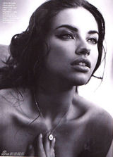 高清组图：阿德瑞娜-利玛登《Vogue》 风情万种