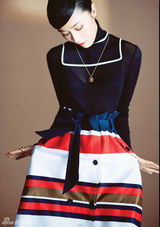 组图：田原《ILOOK》封面大片演绎时代名媛