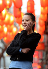 组图：北影最美女考生刘芷微甜美私照