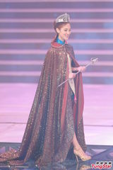 组图：本届港姐冠军陈凯琳比赛瞬间