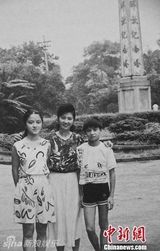 组图：田亮郭晶晶各自成家生子 青涩旧照曝光