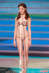 组图：本届港姐冠军陈凯琳比赛瞬间