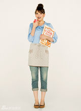 组图：日本模特宫田聪子示范89款秋季服饰搭配