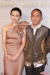 组图：刘嘉玲进军香港餐饮业 圈中友人前来捧场