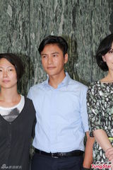 组图：刘嘉玲陈坤新片《过界》探班