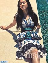 组图：宋茜巴厘岛拍写真 度假风展优雅魅惑