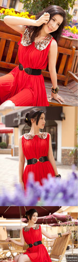 明星爱街拍：白色裸色连衣裙VS男士夏日休闲装