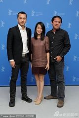 组图：《动物园的明信片》发布会 导演携主创亮相