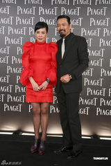 组图：周润发夫妇携手出席活动 李玟唱《月光爱人》