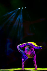 组图：《太极图》秀出东方韵 冯小刚李玉刚观演