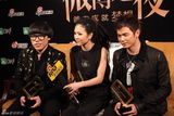 组图：李琦毕夏 张 恒 远 接受微博之夜专访