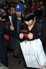 组图：SJ晟敏访台筹备音乐剧 欲再品美食