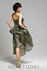 幻灯图：莫小棋登时尚杂志 造型多变性感妖娆