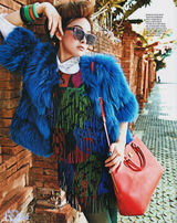 高清组图：韩团f(x)宋茜时尚写真大秀专业模特风范