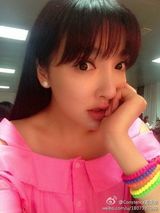 组图：王励勤主播女友微博晒美艳靓照