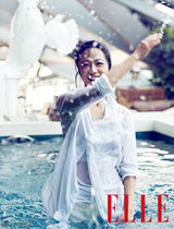 高清图：汤唯《ELLE》端庄诙谐童心未泯